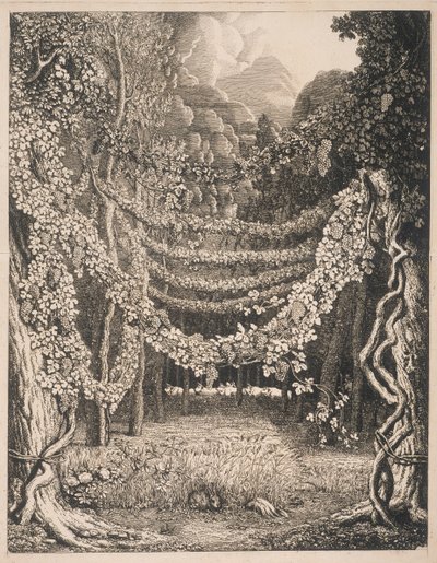 Imaginary View of a Vineyard along the Way to the Cave of Polyphemus by Johann Heinrich Wilhelm Tischbein